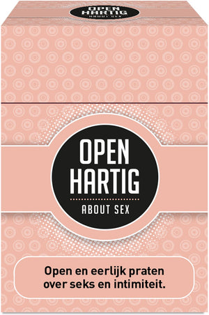 Openhartig about sex