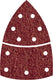 Wolfcraft - mouse schuurpapier korrel 120 - 10 stuks - 95mm - zelfhechtend multischuurmachine schuurblad - 1814000