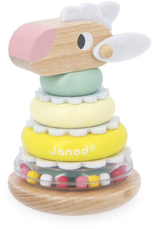 Janod - zigolos - houten stapeltoren schaap