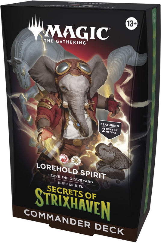 Magic the gathering magic: the gathering secrets of strixhaven commander deck - lorehold spirit