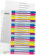 Leitz wow printbare index, 20 tabs