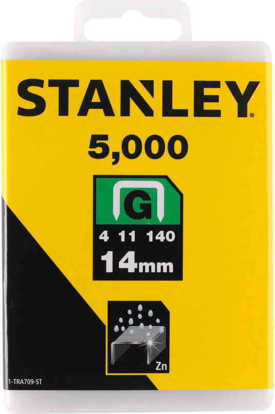 Stanley handgereedschap nieten 14mm type g - 5000 stuks - 1-tra709-5t - 1-tra709-5t