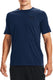 Under armour ua m sportstyle lc ss-blu heren sportshirt - academy - zwart