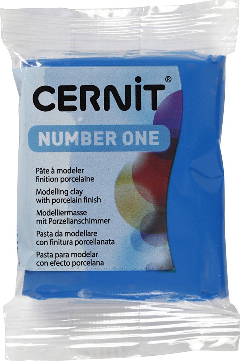 Afbeelding laden in galerijviewer, Cernit blauw (200) 56gr
