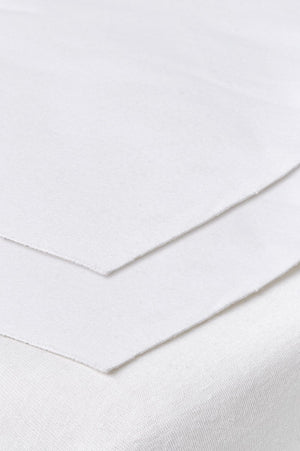 Meyco baby bedzeil wieg - 2-pack - white - 40x50cm