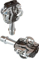 Xlc atb pd-s15 – fietspedalen mtb gravel – spd – 9 16 – aluminium – zwart