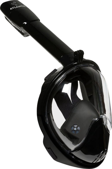 Atlantis snorkelmasker 2.0 - duikbril - snorkel - snorkelset - full face masker - volwassenen - zwart - l xl