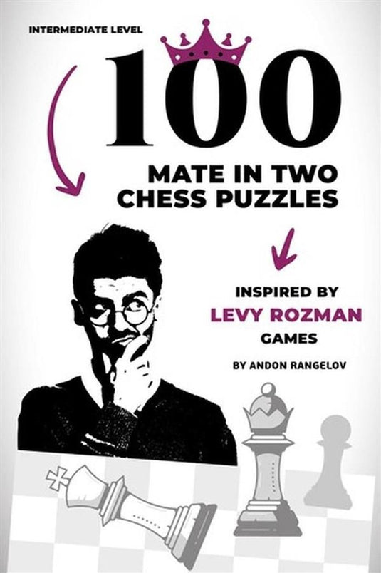 How to learn chess the right way 1 - 100 mate in two chess puzzles, inspired by levy rozman games