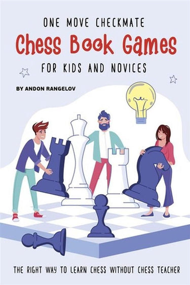 One move checkmate chess book games for kids and novices