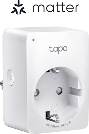 Tp-link tapo p110m - mini slimme stekker -matter-gecertificeerd - wifi stopcontact - energiebewaking