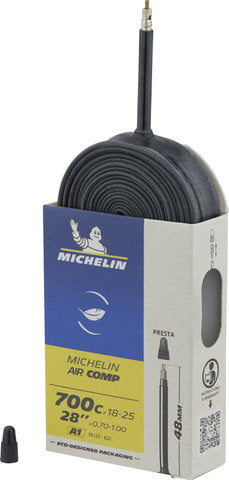 Load image into Gallery viewer, Michelin a1 aircomp inner tube for 28
