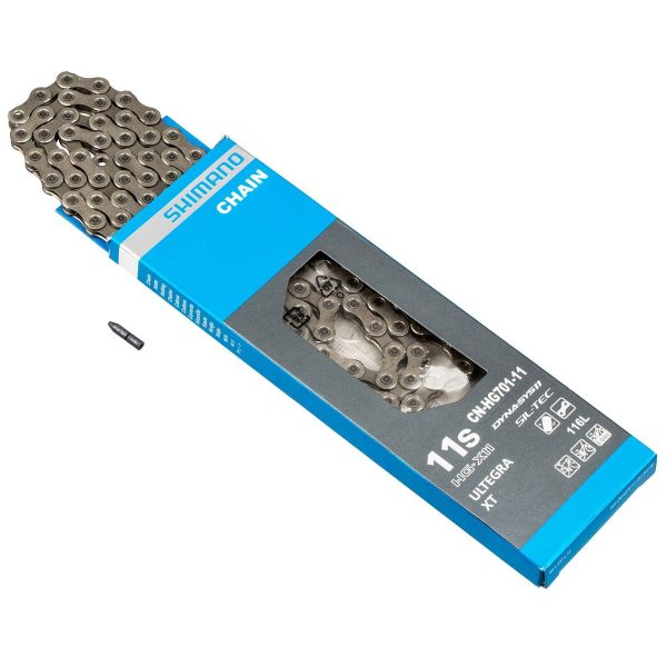 Afbeelding laden in galerijviewer, Shimano Ultegra HG701 11-Speed Ketting - Duurzaam, Soepel Schakelen - Race, MTB, E-Bike - 116 Schakels

