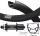 Kgs achterwiel 28 29 inch 622 zwarte velg rvs spaak cass centerl 8 9 10 speed