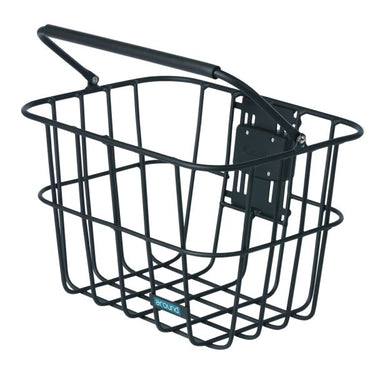 Around fietsmand ace afneembaar incl.montageplaat voor klick-fix adapter - mat zwart