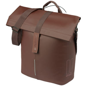 Basil fietsshopper city mik studs 14-16 liter 11 x 29 x 36 cm - bruin