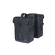 Basil tas move dubbel zwart | 30l