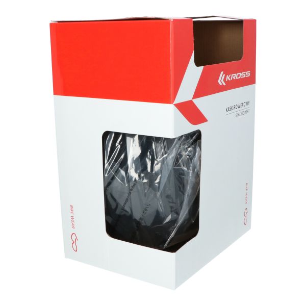Load image into Gallery viewer, Kross fietshelm road pro l (58-62 cm) - zwart
