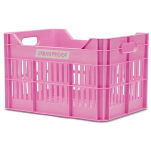Dutchperfect urbanproof krat click 30l rpet fel roze
