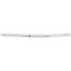 Ergotec stuur flat bar 25,4x600 mm - zilver
