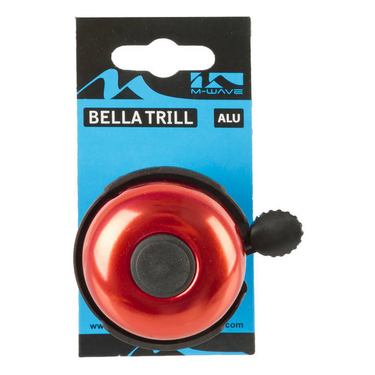 M-wave fietsbel bella trill ø53mm - rood