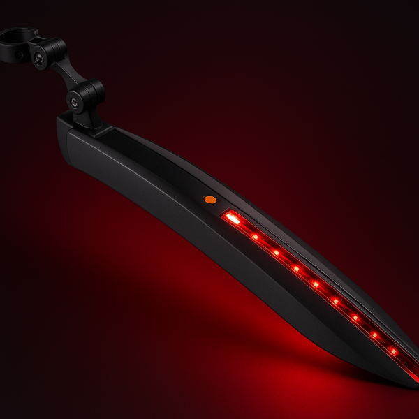 Load image into Gallery viewer, Mirage Spatbord achter 24-28 zadelpen met ledstrip
