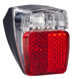 Load image into Gallery viewer, Spatbordachterlicht Herrmans H-Trace Mini E-Bike 6-12V - 180 lumen
