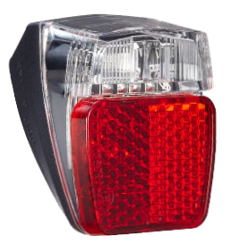 Spatbordachterlicht Herrmans H-Trace Mini E-Bike 6-12V - 180 lumen