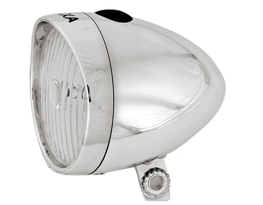 AXA koplamp Classic Switch LED batterij zilver aan uit