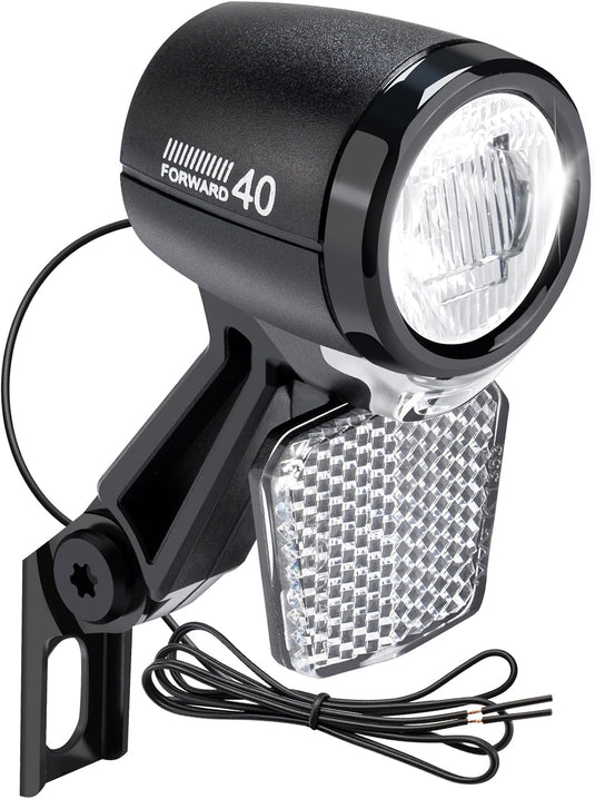 Edge koplamp urban 1 led 30 lux - 6v -48v - e bike