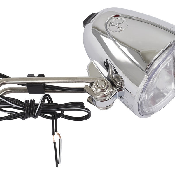 Trelock LS 583 Bike-i Retro koplamp zilver