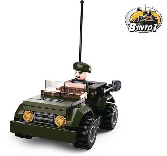 Load image into Gallery viewer, Sluban army - jeep
