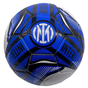 Merkloos sans marque overige merken inter milan voetbal maat 5 wit blauw zwart