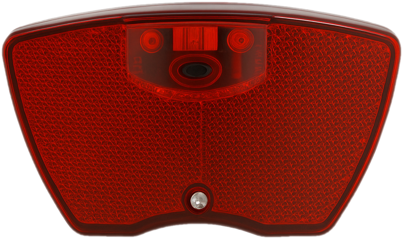 Load image into Gallery viewer, Edge dragerachterlicht city - 3 leds -80mm- inclusief batterijen (op kaart)
