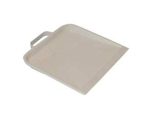 Luva stofblik metaal met beugelgreep 22,5x32 cm grijs