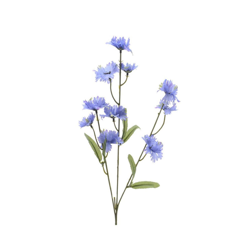 ギャラリービューアに画像をロードする, Decoris kunstbloem korenbloem polyester 5x12x55cm paars
