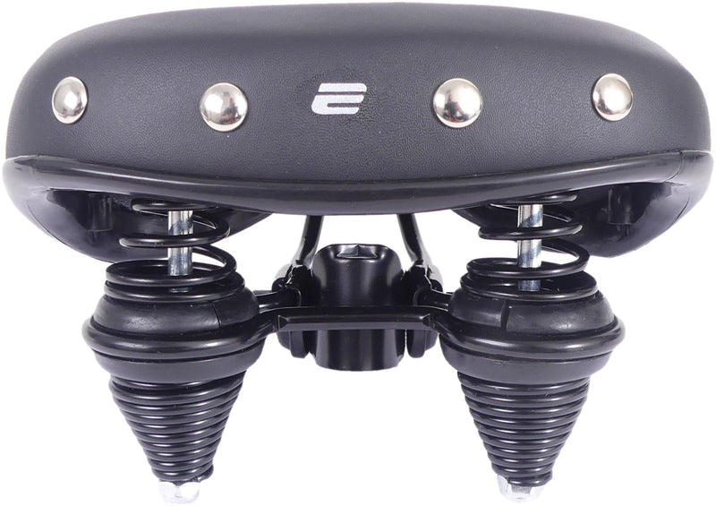 Load image into Gallery viewer, Fietszadel Edge Urban Junior voor- 20 24 inch kinderfietsen - zwart
