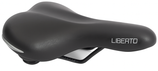 Fietszadel Edge Liberto - zwart (op kaart)