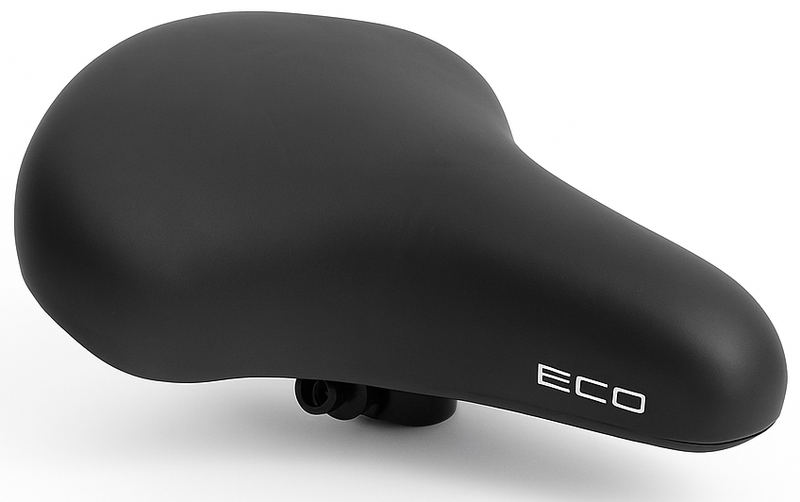 Load image into Gallery viewer, Fietszadel Edge City Eco - zwart (op kaart)
