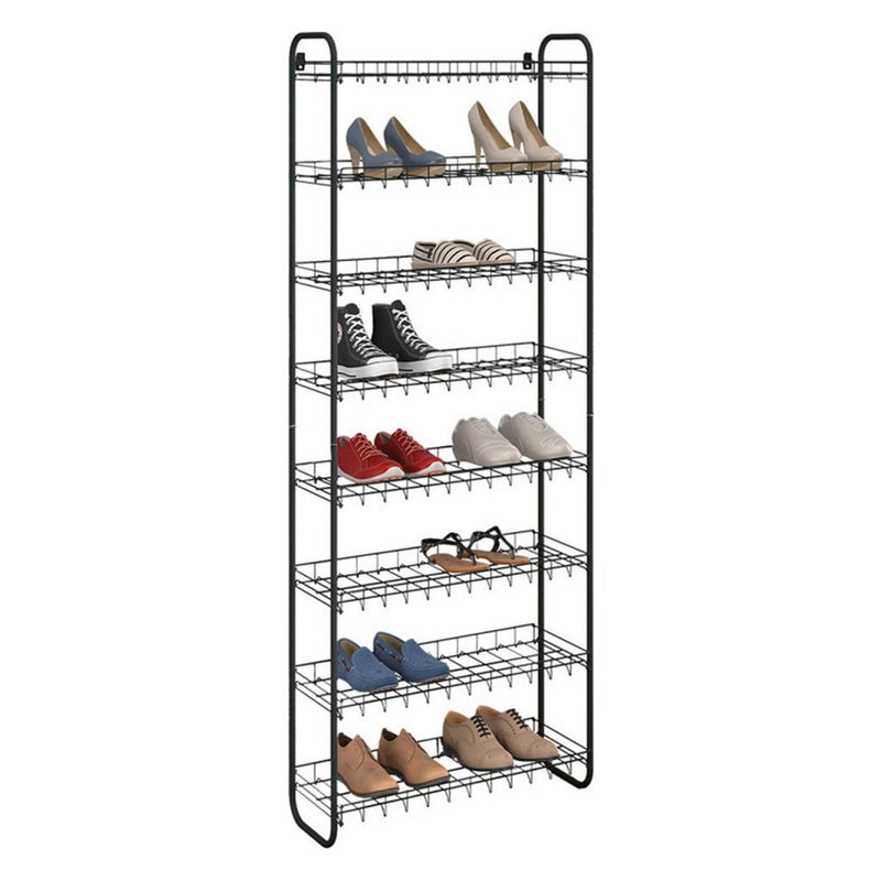 Load image into Gallery viewer, Metaltex shoe schoenenrek 8 etages 64x23x165 cm zwart
