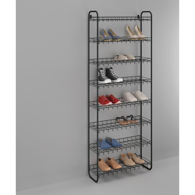 Load image into Gallery viewer, Metaltex shoe schoenenrek 8 etages 64x23x165 cm zwart
