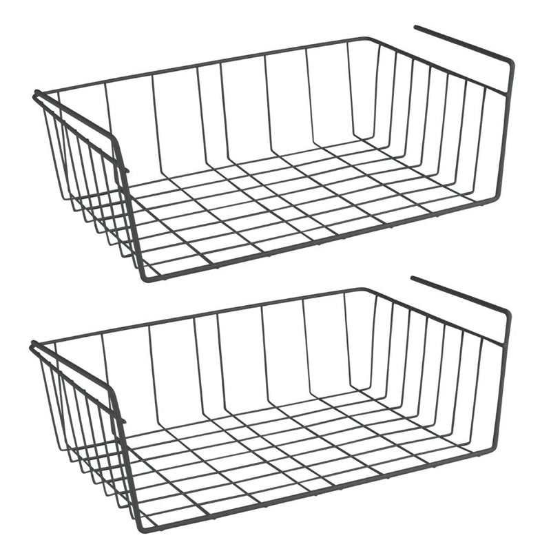 Load image into Gallery viewer, Metaltex babette hangmand 40x26x14 cm zwart 2 stuks

