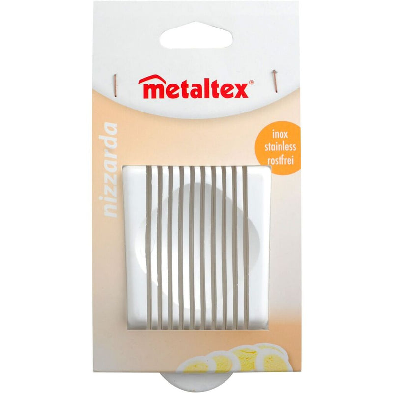 Load image into Gallery viewer, Metaltex inox eiersnijder wit
