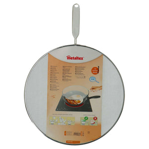Metaltex anti-spatdeksel 33cm