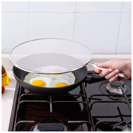 Metaltex antispatdeksel alu 33cm