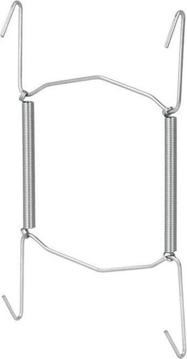 Tomado-metaltex bordenhouder 9-18cm zilver