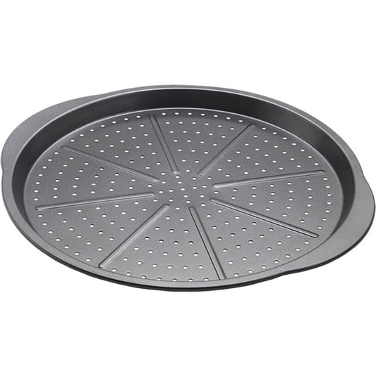 Metaltex dolceforno pizzabakplaat 36x31.5x1.8 cm zwart