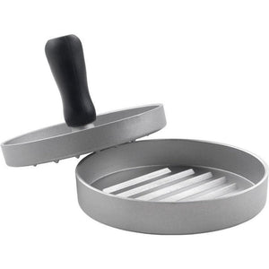 Metaltex kitchen helpers hamburgerpers 11.5 cm staal zwart