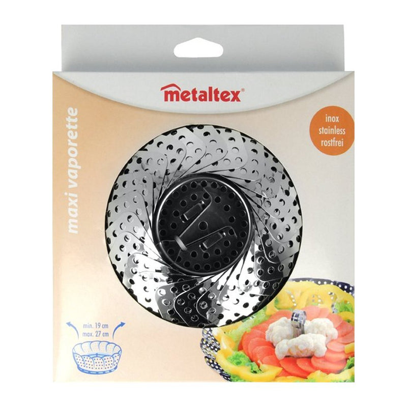 Load image into Gallery viewer, Metaltex Metaltex Maxi Vaporette Stoommandje 19-27 cm RVS
