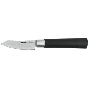 Metaltex asia officemes 19 cm zwart rvs