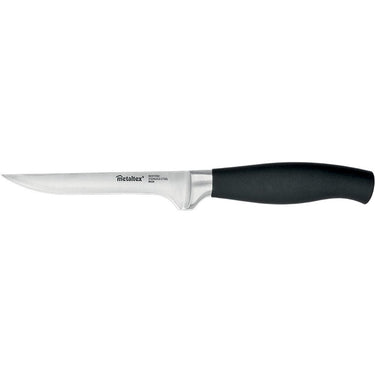Metaltex comfort vleesmes 28 cm zwart rvs